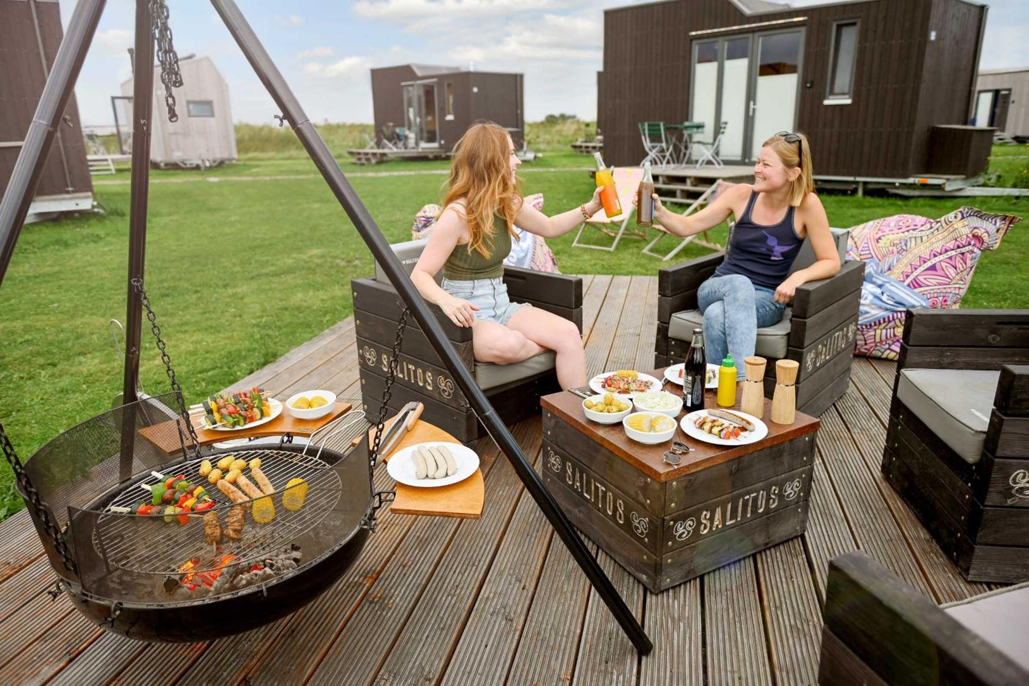 Tiny House Nature 8 Innenlage - Green Tiny Village Harlesiel Carolinensiel Luaran gambar